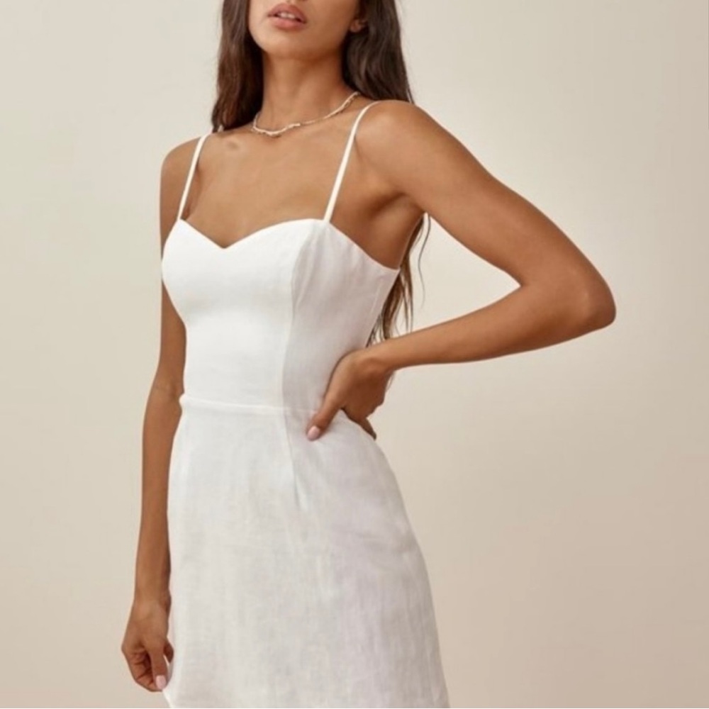Reformation Roarke Linen Dress